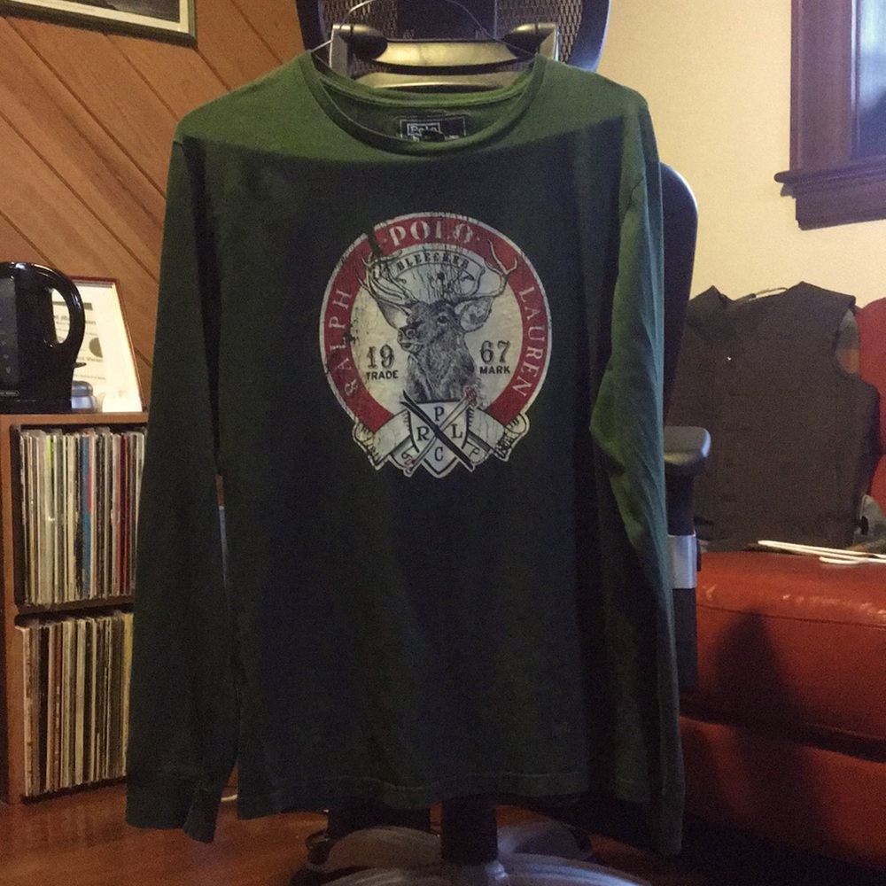 Polo Ralph Lauren outdoorsman t shirt vintage L